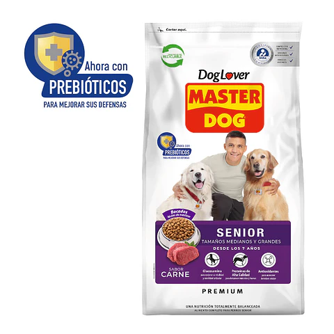 MASTER DOG SENIOR CARNE 18 KG