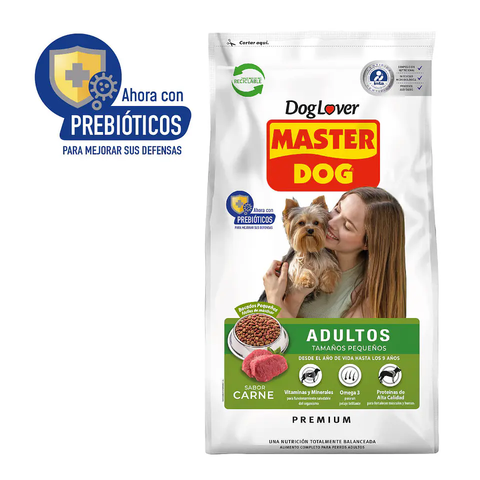 MASTER DOG ADULTO RAZA PEQUEÑA 21 KG 1