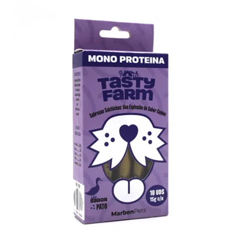 TASTY FARM SALCHICHAS DE PATO 10 UDS.