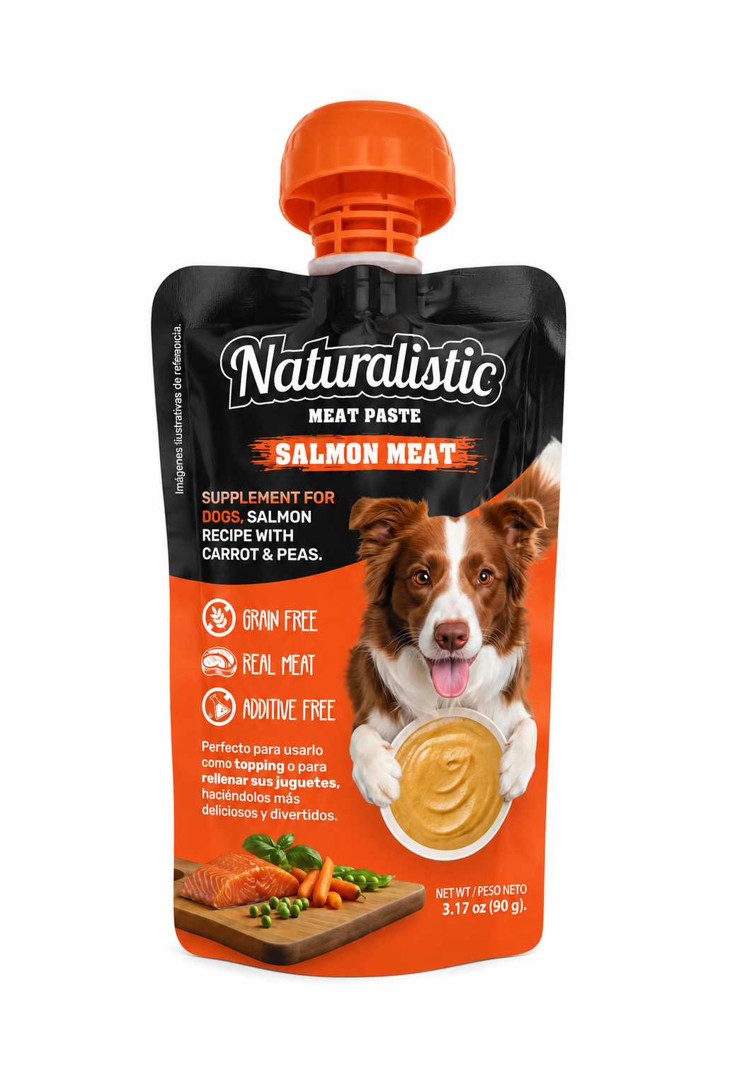 Naturalistic pasta de Salmón & Atún 90 gr