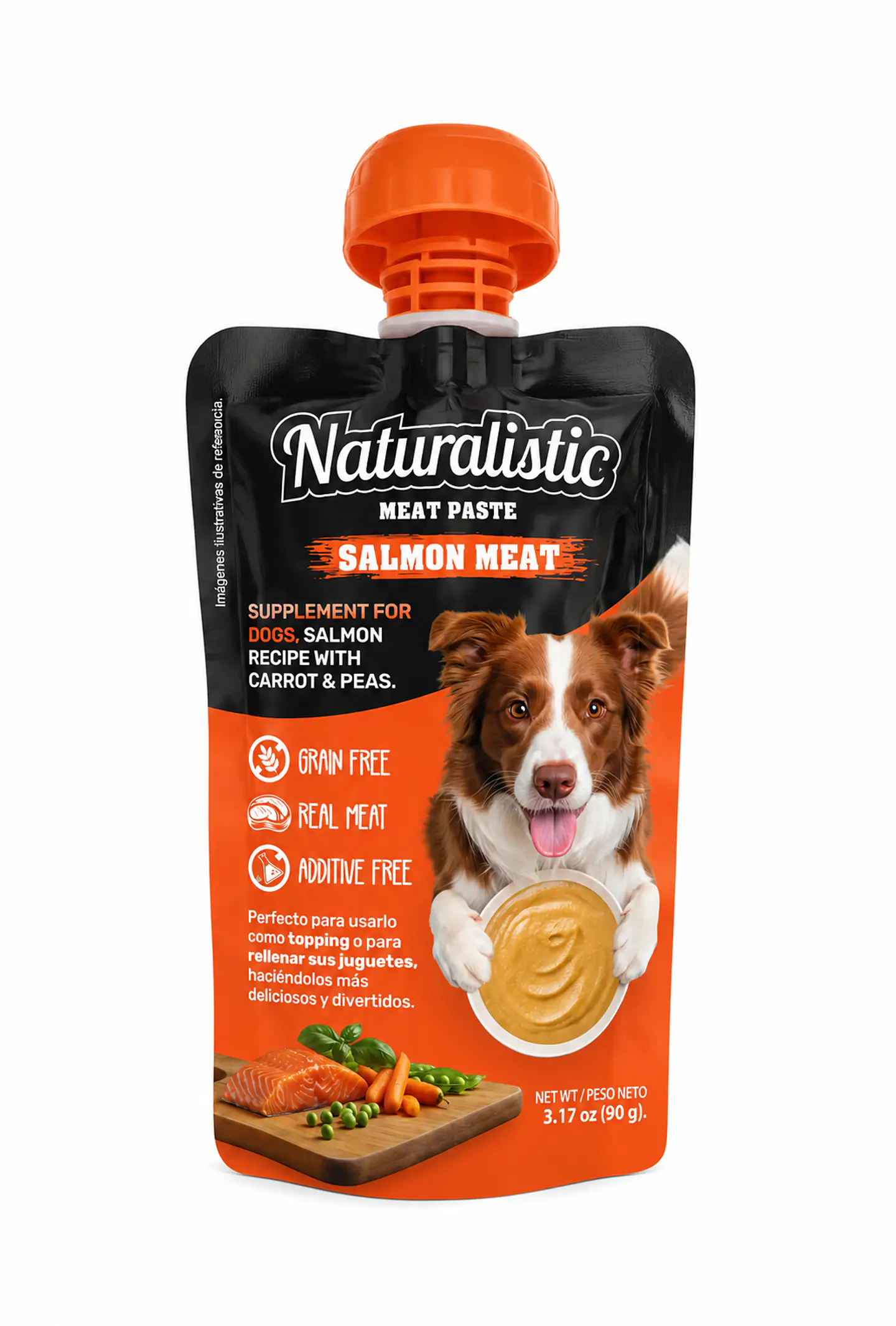 Naturalistic pasta de Salmón & Atún 90 gr 1