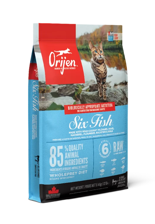 ORIJEN SIX FISH GATO 1.8 KG