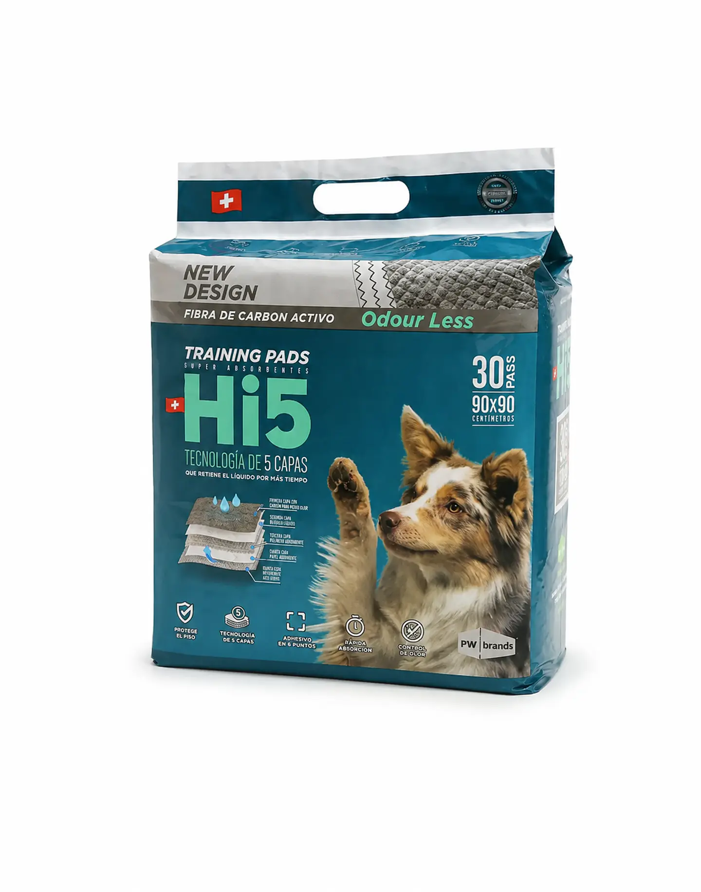 SABANILLAS HI5 90X90 CARBON ACTIVADO 30 UN 1