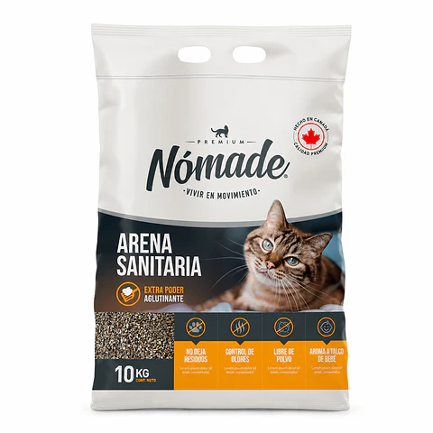 ARENA SANITARIA NOMADE 10 KG