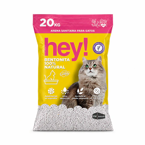 ARENA SANITARIA HEY AROMA LAVANDA 20 KG
