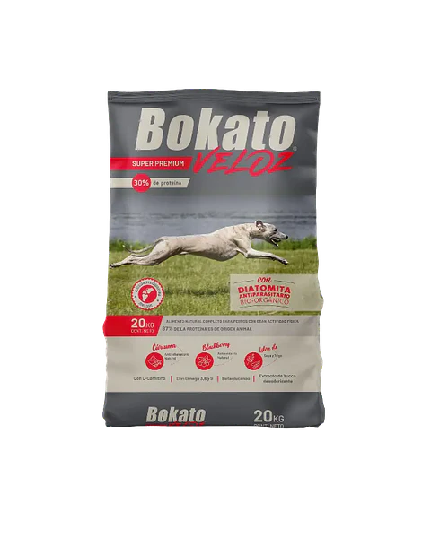 BOKATO VELOZ PERRO ADULTO 20 KG