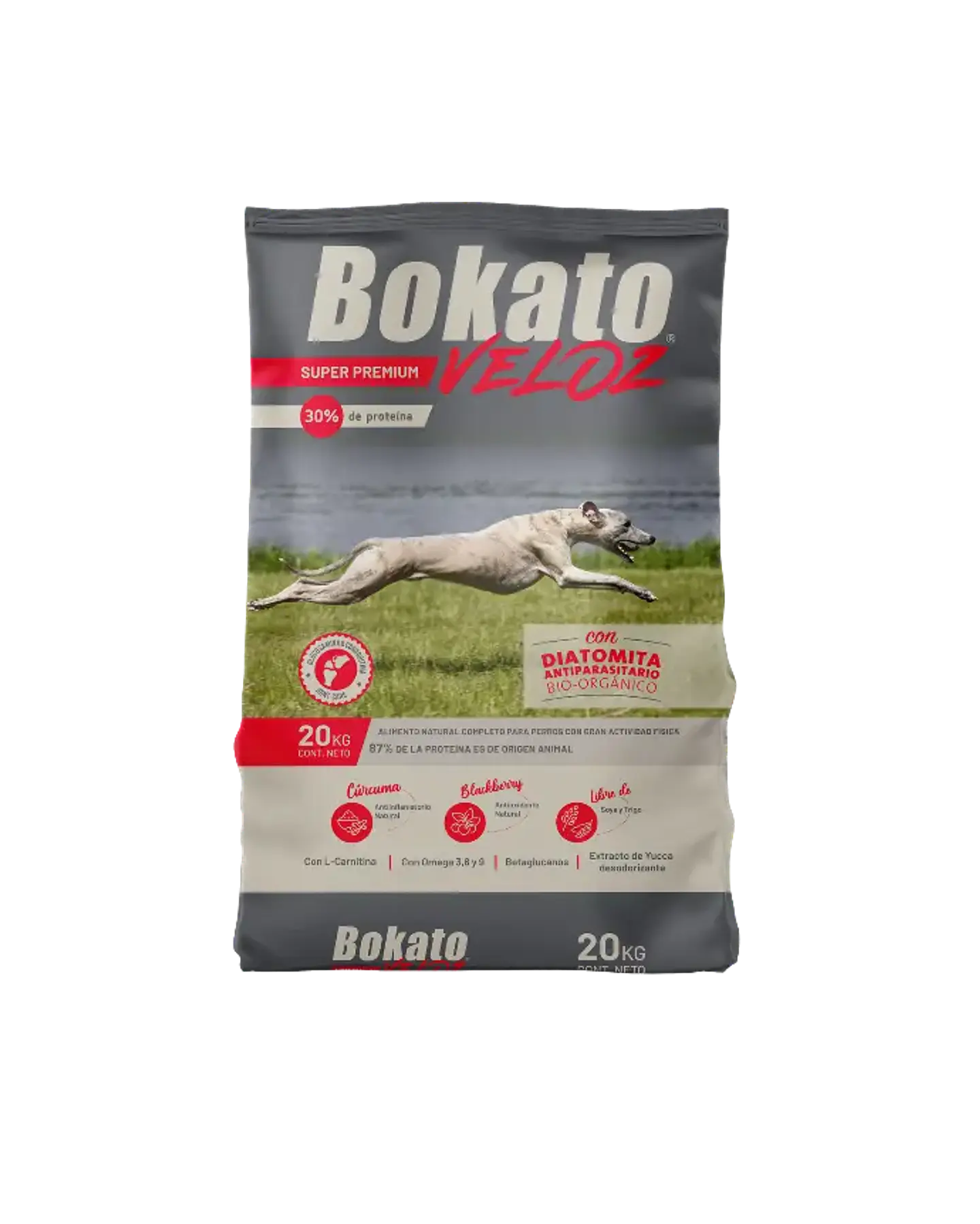 BOKATO VELOZ PERRO ADULTO 20 KG 1