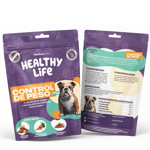 Galletas Control de Peso Healthy Life 200g