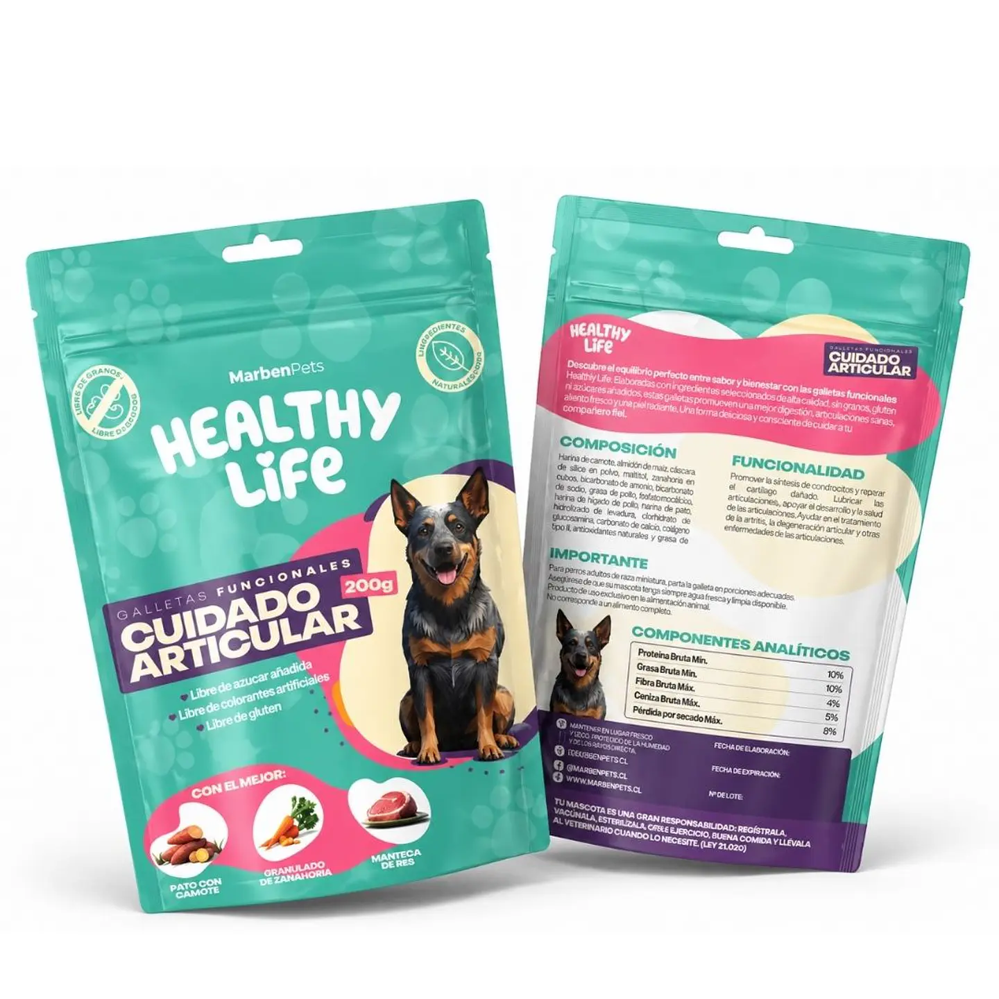 Galletas Cuidado Articular Healthy Life 200 g 1