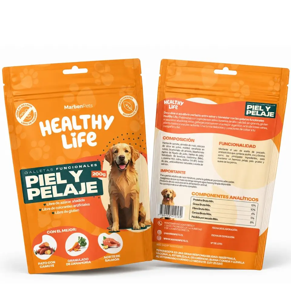 Galletas Piel y Pelaje Healthy Life 1