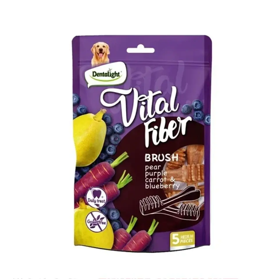 VITAL FIBER DENTALIGH SABOR PERA/ZANAHORIA/ARANDANO/QUESO 80 G 1