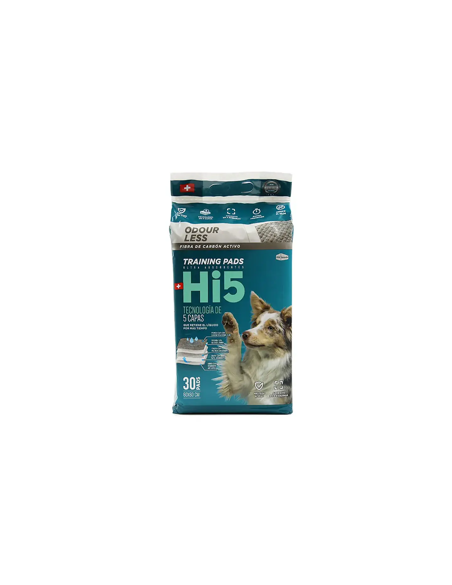 HI5 SABANILLAS 60X60 CARBON ACTIVADO 30 UN 1