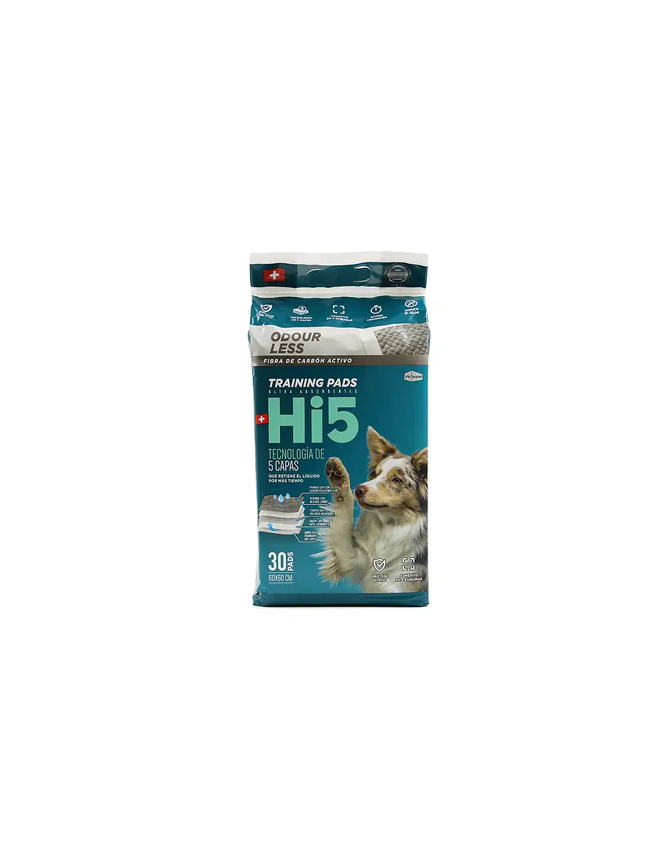 HI5 SABANILLAS 60X60 CARBON ACTIVADO 30 UN 1