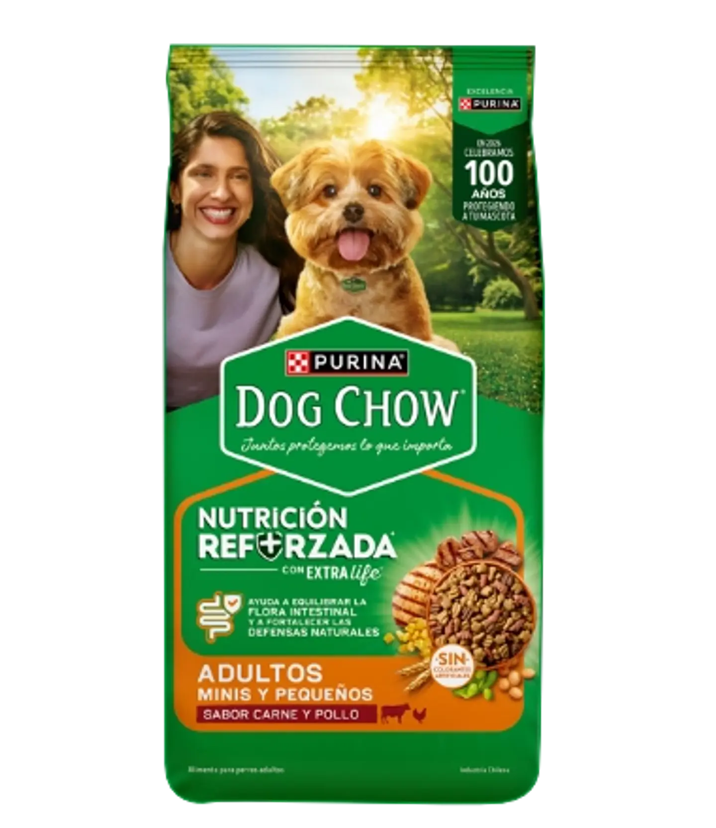 Alimento seco perro DOG CHOW® Adultos Minis y Pequeños 8 kg 1