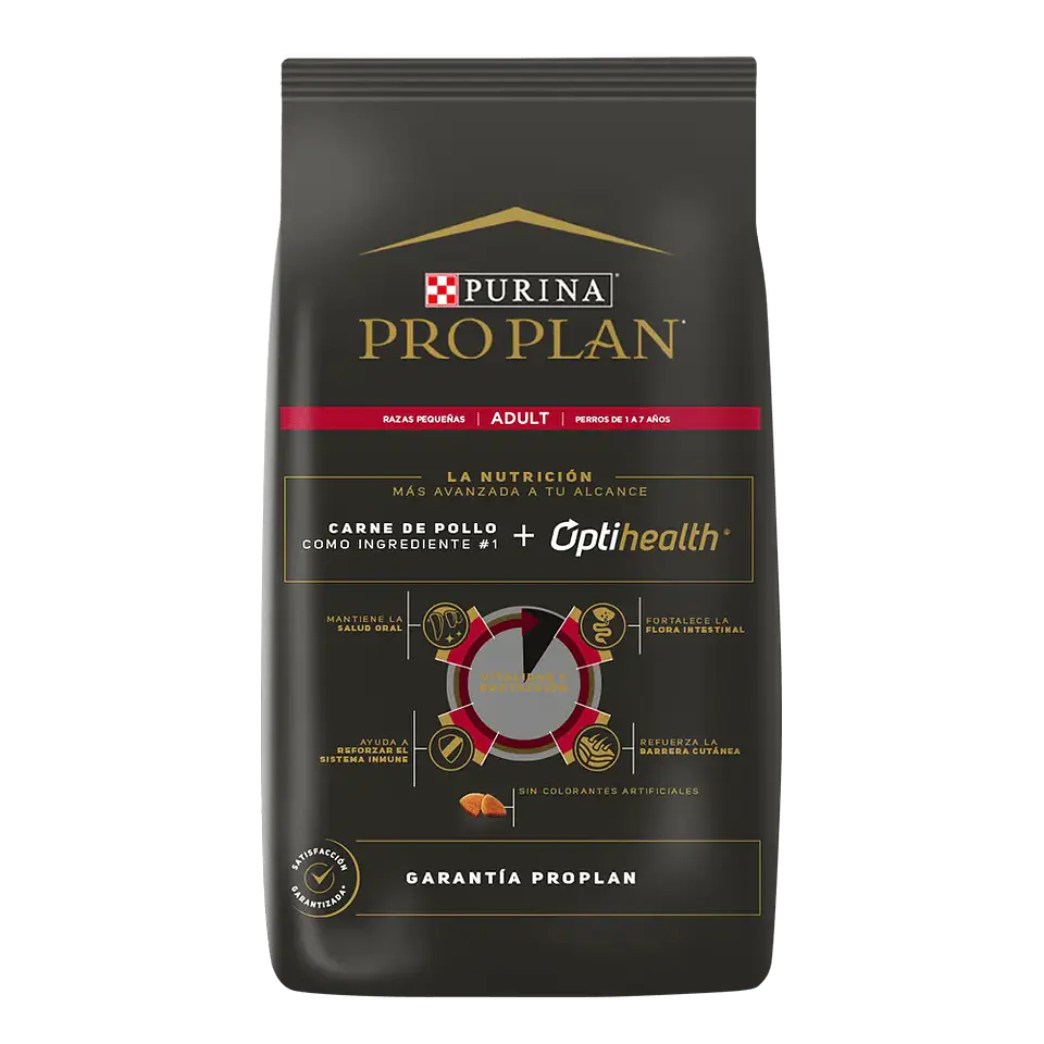 PRO PLAN ADULTO RAZA PEQUEÑA 3KG 2