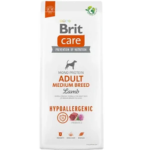 BRIT CARE ADULT MEDIUM LAMB 12 KG