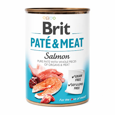 BRIT Paté & Meat Salmon 400 G