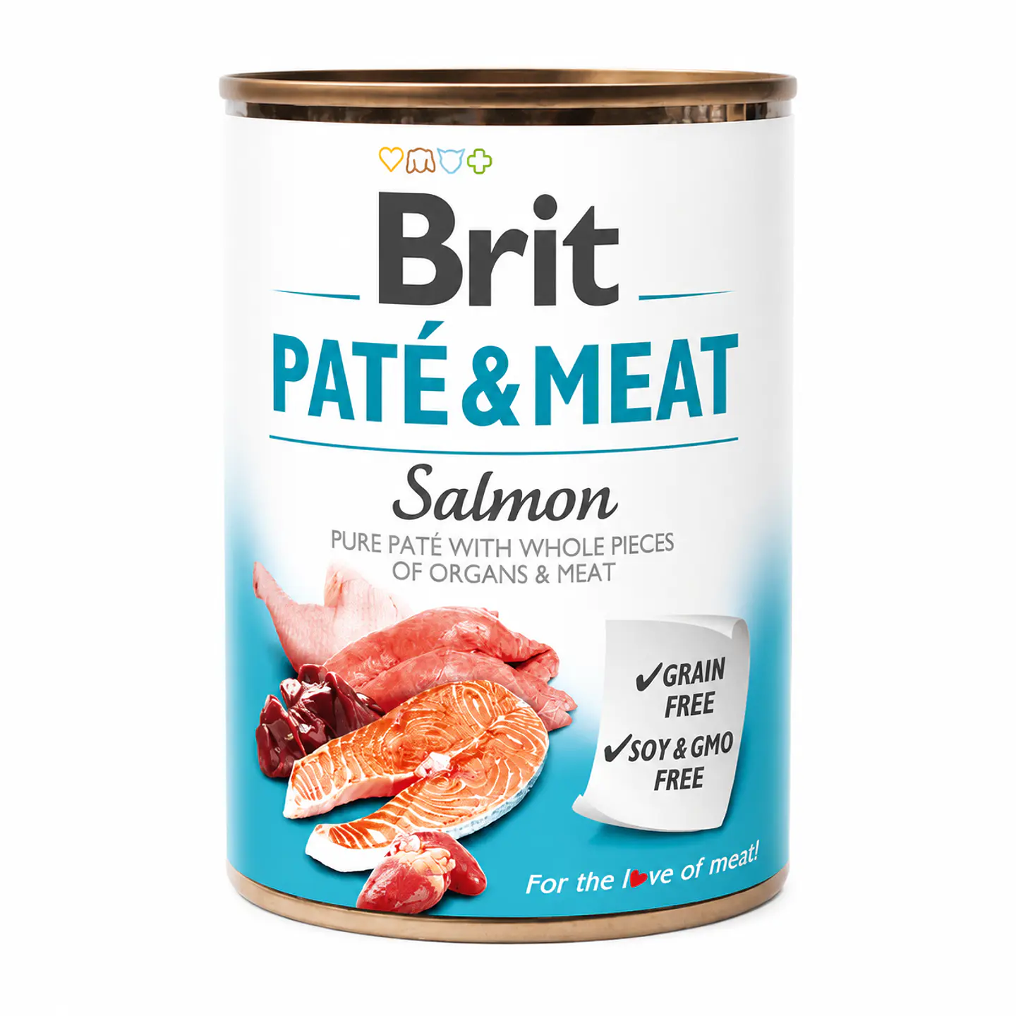 BRIT Paté & Meat Salmon 400 G 1