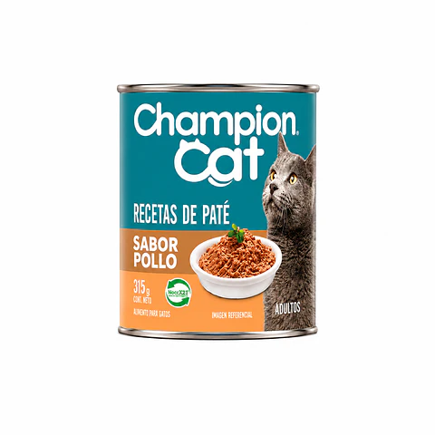 CHAMPION POLLO LATA GATO 315 GR