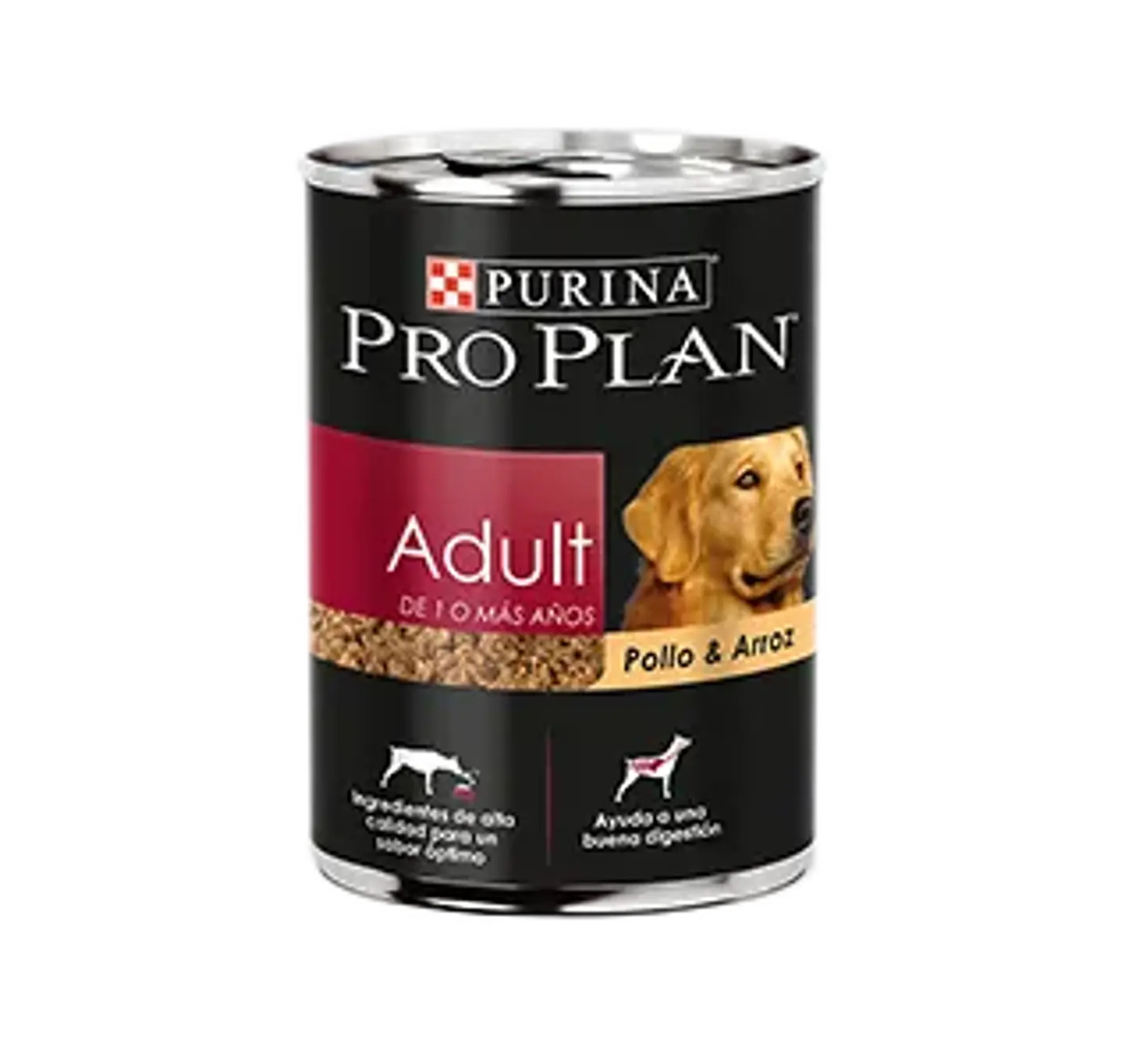 Lata Pro Plan® adulto para perros de pollo y arroz 368,5 g 1