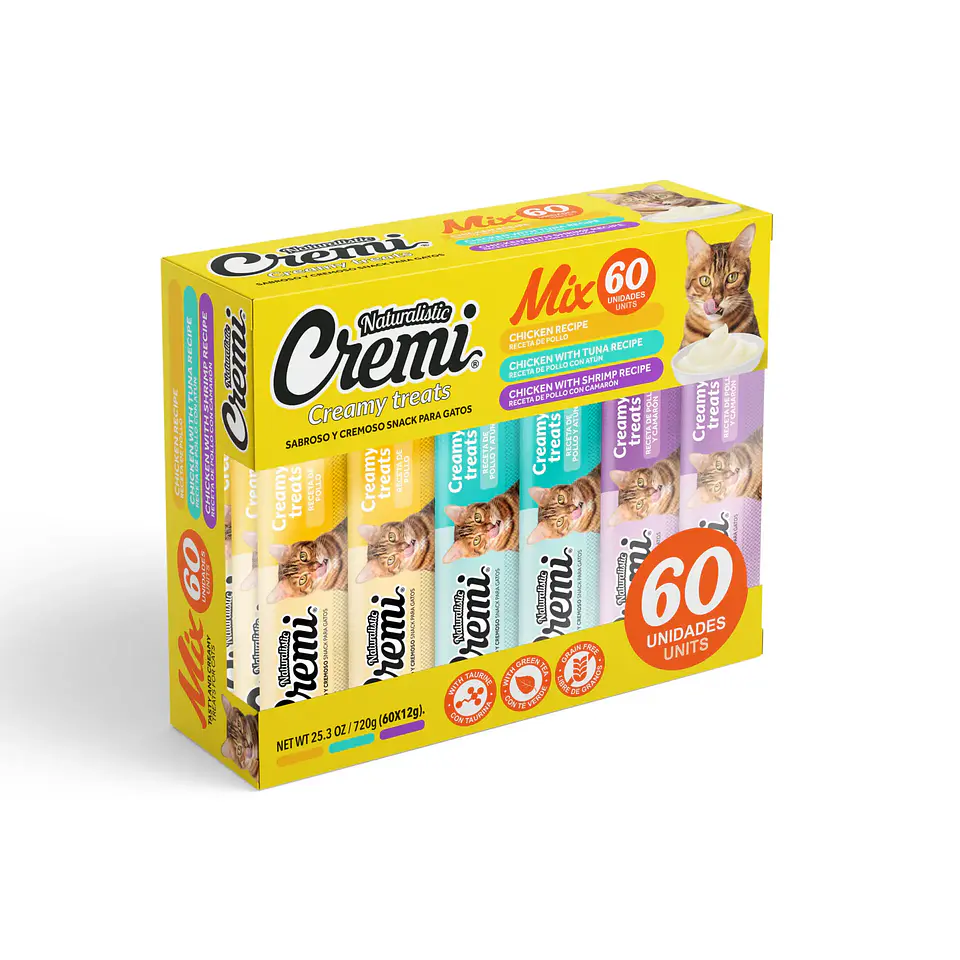 NT CREMI BOX CHICKEN FOOD MIX, 60 SACHET 1