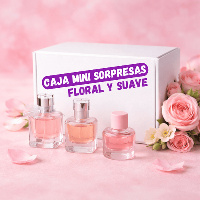 Caja Mini Sorpresas - Floral y Suave  1