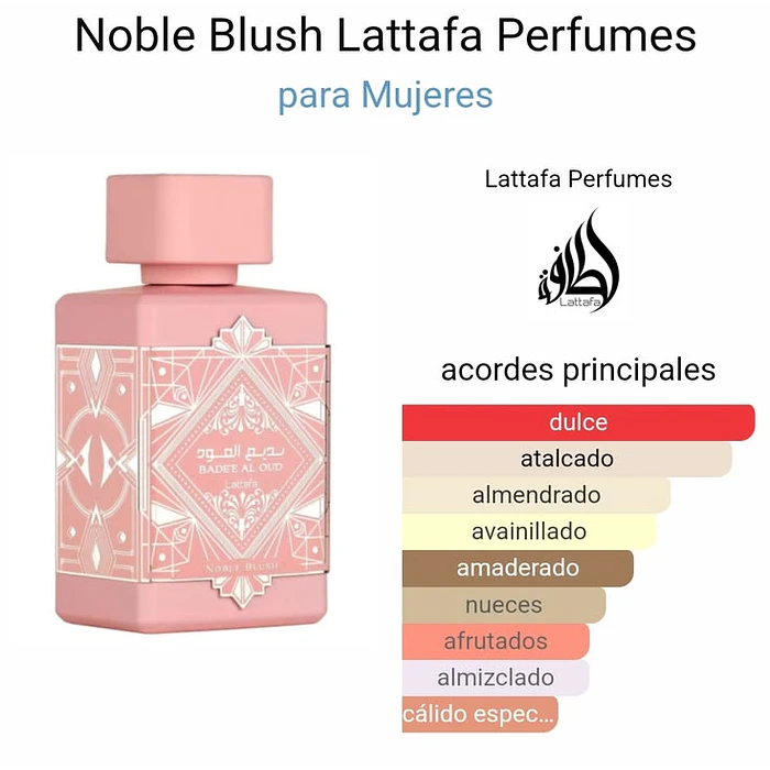 Lattafa Badee al Oud Noble Blush Miniatura 5 ml – Perfume Oriental Floral para llevar a todas partes 3