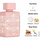 Lattafa Badee al Oud Noble Blush Miniatura 5 ml – Perfume Oriental Floral para llevar a todas partes - Miniatura 4