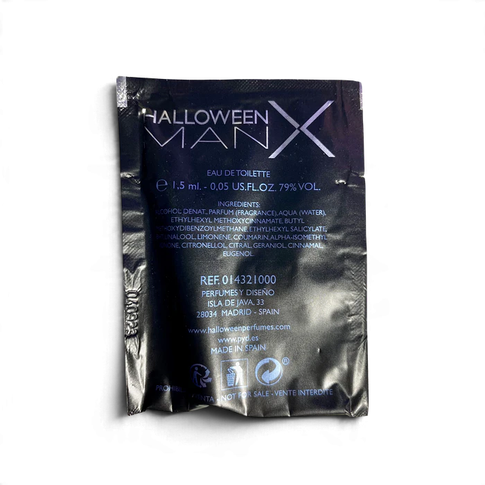 Halloween Man X – Muestra Perfume EDT 1,5ml 2