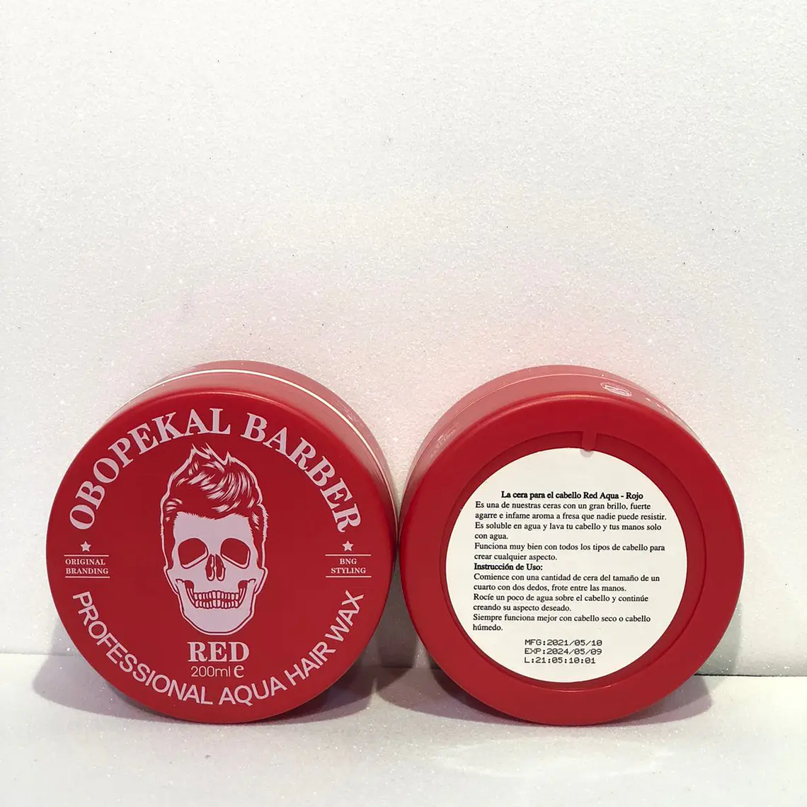 (Roja) OBOPEKAL® Cera Gel Aqua Hair Wax 200ml 4