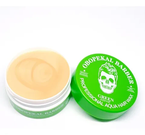 (Verde) OBOPEKAL® Cera Para Cabello (Matte) Barber  200ml Profesional