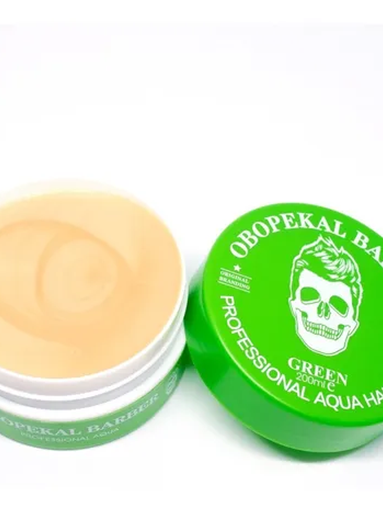 Cera Para Cabello Obopekal Barber Verde 200ml Profesional 1