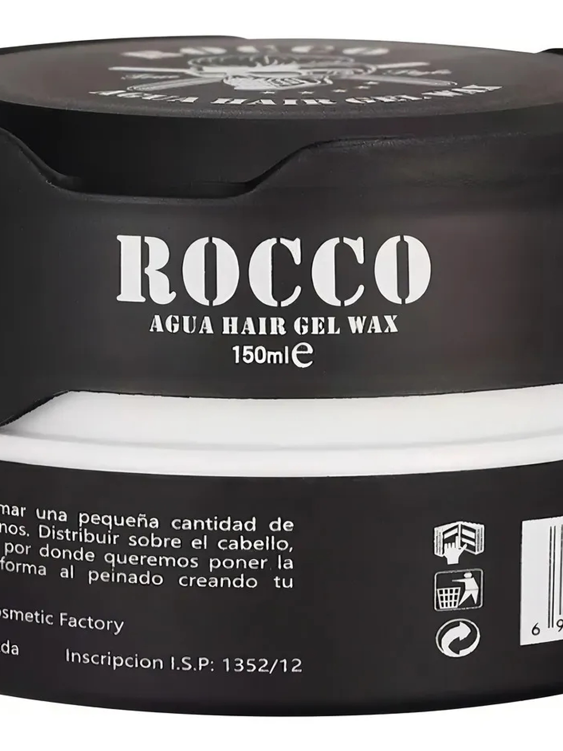 Cera Para Cabello Moldeadora Rocco Negra Extra Fuerte 150ml 2