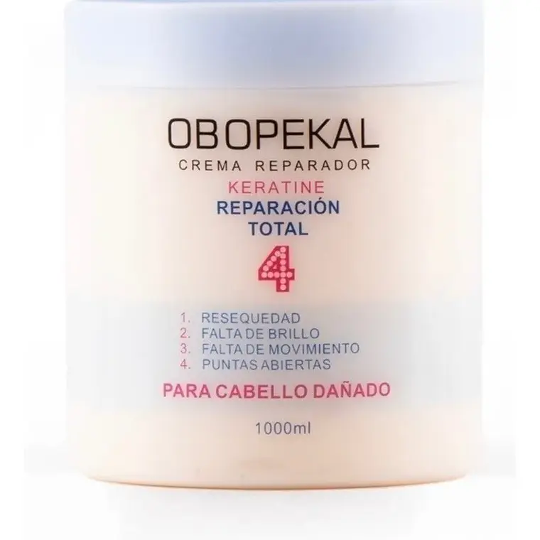 OBOPEKAL® crema de reparación total keratine 4 1000ml 2