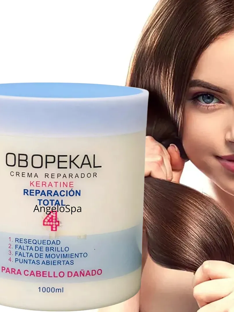 Obopekal crema de reparación total keratine 4 1000ml 2