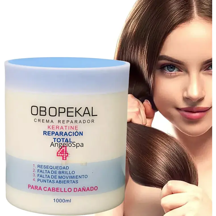 OBOPEKAL® crema de reparación total keratine 4 1000ml 3