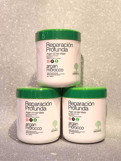 Crema Reparación Argan Morocco 1000ml Obopekal