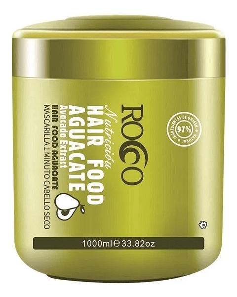 Rocco® Crema Para Peinar Aguacate 1000ml