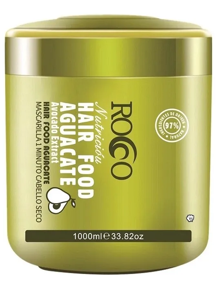 Rocco® Crema Para Peinar Aguacate 1000ml 1