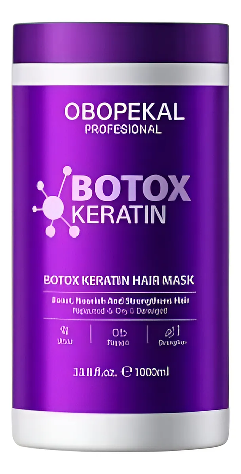 Mascarilla Capilar Botox Keratina Obopekal Hidratante 1000ml