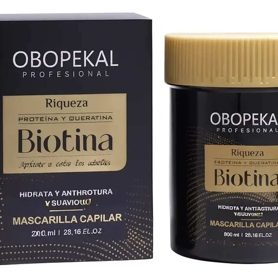 OBOPEKAL®  Crema Biotin + Keratin 800ml 1