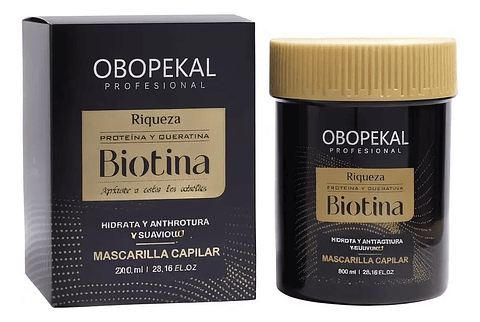 Obopekal Crema Biotin + Keratin 800ml