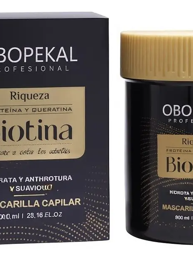 Obopekal Crema Biotin + Keratin 800ml 1