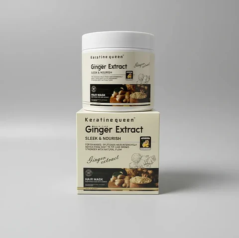  KeratineQueen  Mascarilla Capilar  Ginger Extracto 800ml