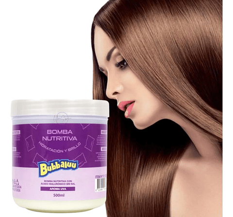 Reania.y Bomba Nutritiva Bubbaluu Uva 500ml