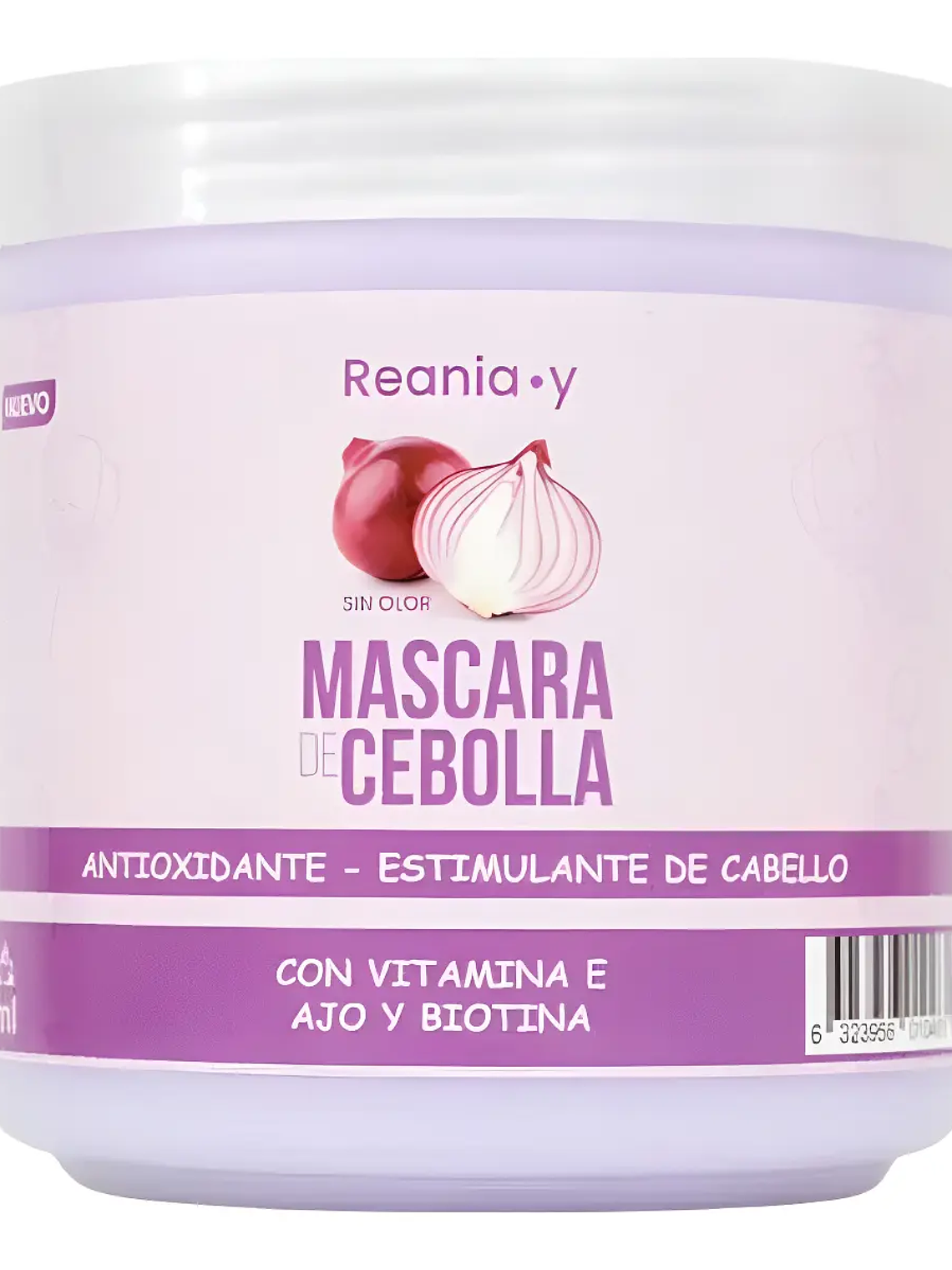 Mascara Crema Capilar De Cebolla Anticaida Biotina Vit E Ajo 1