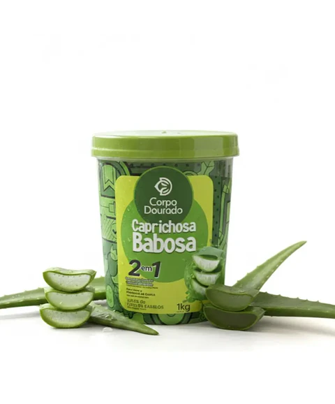 Corpo Dourado Crema Caprichosa Babosa  2En1   /1kg