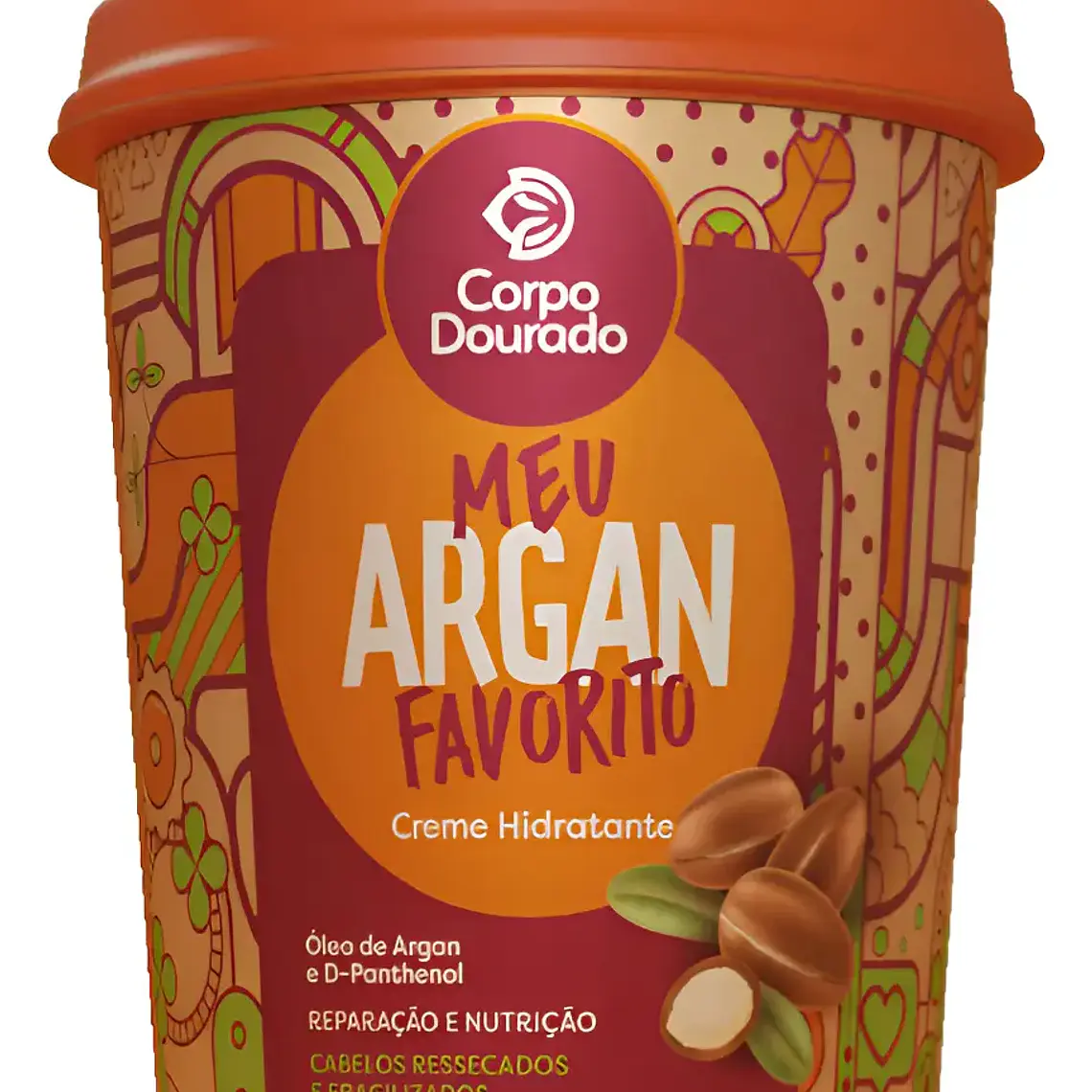 Corpo Duorado Crema Brasileña Para Reparar Cabellos Dañados Con Argan 1 Kg 2