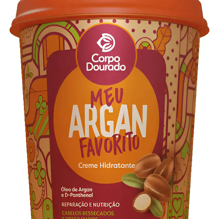 Corpo Duorado Crema Brasileña Para Reparar Cabellos Dañados Con Argan 1 Kg 2