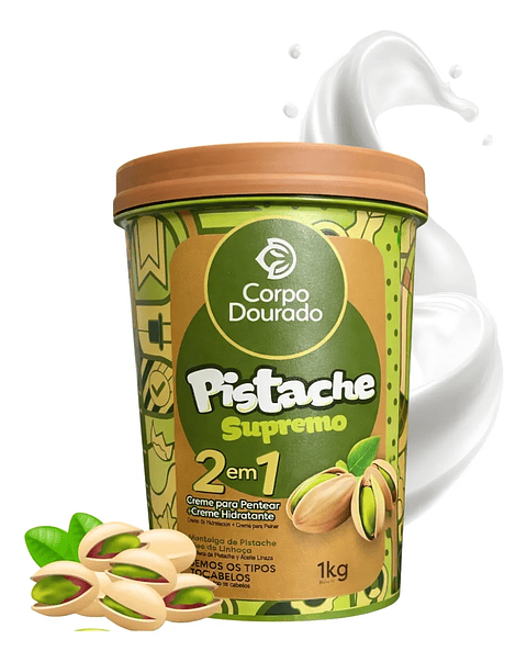 Mascara De Tratamiento Y Crema De Peinar Corpo Dourado 1kg